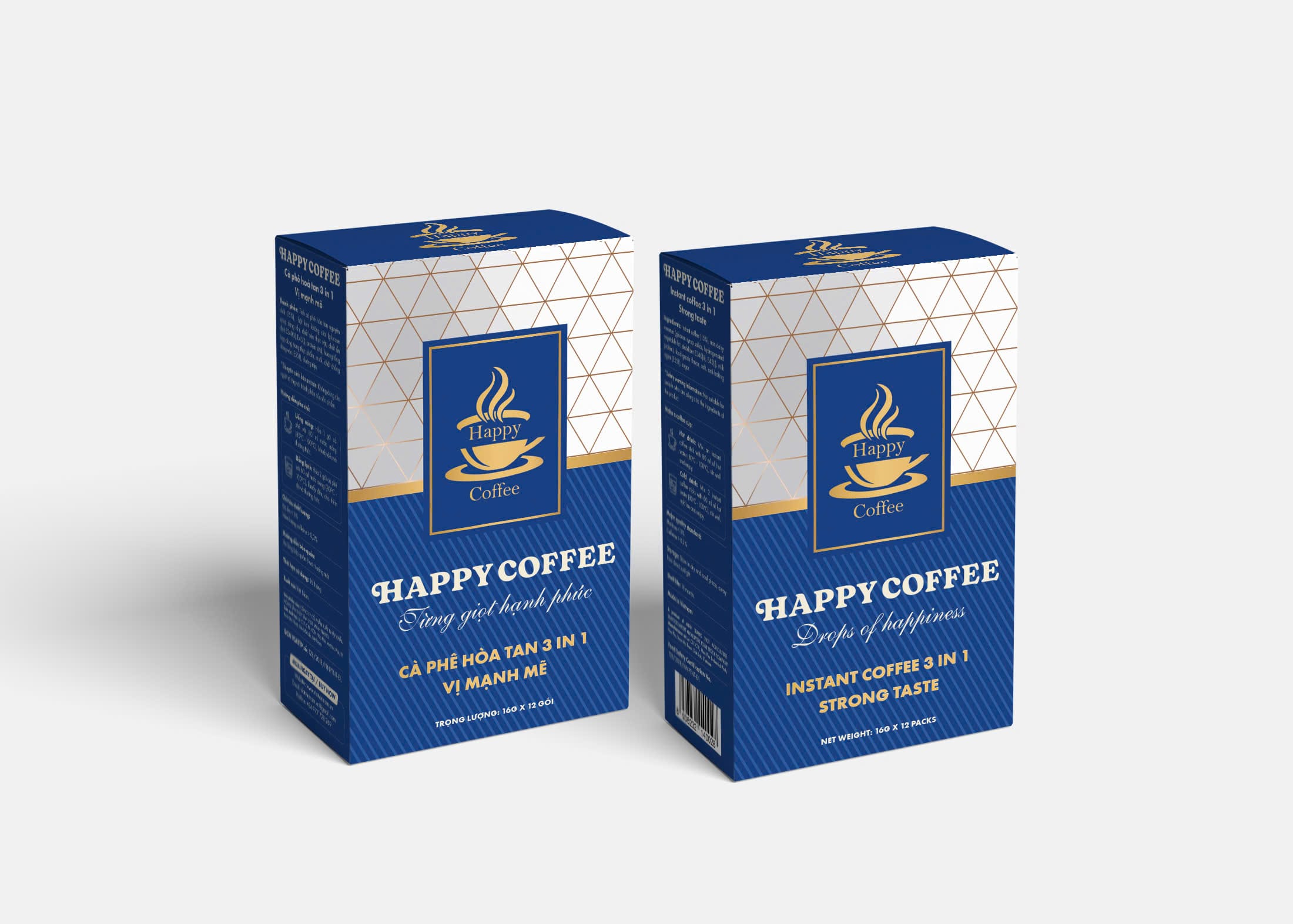 Cà phê 3in1 Happy Coffee (Trắng) Cà phê 3in1 Happy Coffee (Trắng)